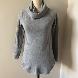 Gray Turtleneck Sweater